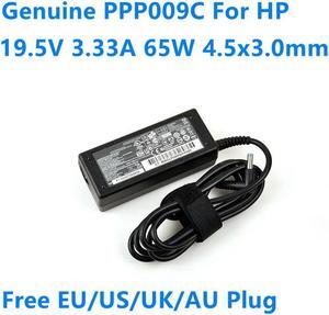 OIAGLH PPP009C 19.5V 3.33A 65W PPP009L AC Adapter For PAVILION X360 14 ELITEBOOK 840 G5 Series Laptop Power Supply Charger