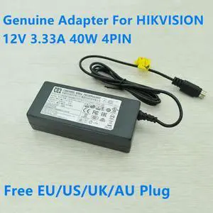 OIAGLH CWT KPL-040F-VI 12V 3.33A 40W 4PIN KPL-040F Power Supply Charger For  Video Recorder AC Adapter
