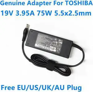OIAGLH 19V 3.95A 75W 5.5x2.5mm PA3715E-1AC3 PA5034E-1AC3 AC Adapter For  Satellite L300 L350 L450 L600 Laptop Charger