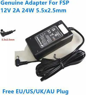 OIAGLH 12V 2A 24W 5.5x2.5mm FSP024-DACA1 FSP024-1ADA22A AC Adapter For 12V 1.5A 1.25A 1A LCD Monitor Power Supply Charger