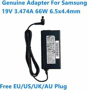 OIAGLH A6619_FSM 19V 3.474A 66W A6619-FSM AC Adapter For UN32M5300AF UE32J5200AK 5205 UE32J4570 LED TV Monitor Charger