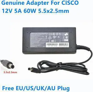 OIAGLH 12V 5A 60W FA060LS1-00 341-0231-03 Power Supply AC Adapter For Router Charger