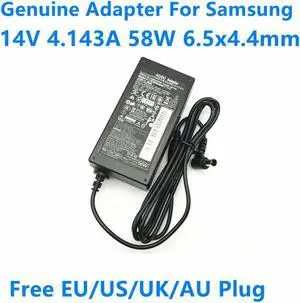 OIAGLH 14V 4.143A 58W A5814_DSM AC Adapter For T24C550ND T27C730ND T28C570EN A5814-DSM LCD Monitor Power Supply Charger