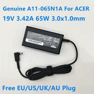 OIAGLH A11-065N1A PA-1650-86 19V 3.42A 65W AC Adapter For  S7-391 V3 S5-371 W700 Series Laptop Power Supply Charger