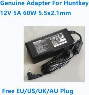 OIAGLH 12V 5A 60W 5.5x2.1mm HKA06012050-7G Power Supply AC Adapter For Monitor Laptop Charger