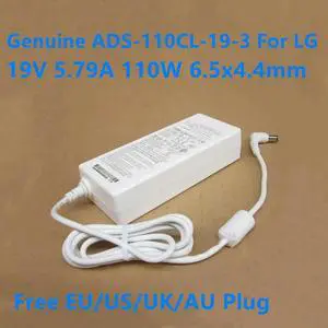 OIAGLH ADS-110CL-19-3 190110G 19V 5.79A 110W 6.5x4.4mm AC Adapter For PF1500G 34UC98 34UC88 EAY63032202 Power Supply Charger