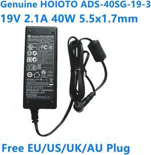 OIAGLH 19V 2.1A 40W 5.5x1.7mm ADS-40SG-19-3 ADP-40PH BB Power Supply AC Adapter For LCD Monitor S220HQL D255 ES1 Charger