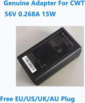 OIAGLH +56.0V 0.268A 15.0W CWT P015U06 AC Adapter For POE Power Supply Charger