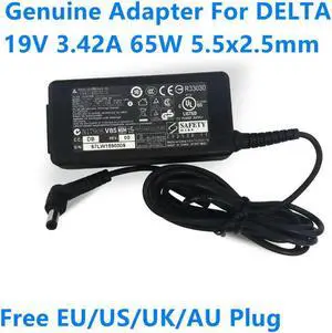 OIAGLH DELTA 19V 3.42A 65W SADP-65NB BB AC Adapter For LITEON PA-1650-65 PA3467E For X54H X54C ADP-65JH BB Laptop Charger