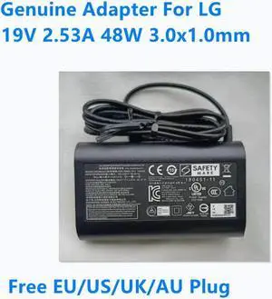 OIAGLH 19V 2.53A 48.07W ADS-48MS-19-2 19048E WA-48B19FS Power Supply AC Adapter For GRAM 15Z970 15Z990 17Z990 Laptop Charger