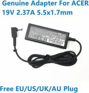 OIAGLH 19V 2.37A 45W 5.5x1.7mm ADP-45HE B PA-1450-26 AC Adapter For  V3 E3 E5 ES1 Series Laptop Power Supply Charger