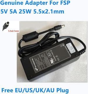 OIAGLH 5V 5A 25W 5.5x2.1mm FSP025-RAAM AC Adapter For Power Supply Charger