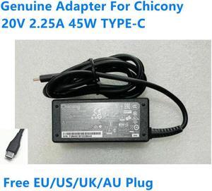 OIAGLH 5V 9V 15V 3A 20V 2.25A 45W TYPE-C USB Chicony A16-045N1A A045RP04L A045R053L Power Supply AC Adapter For Laptop Charger