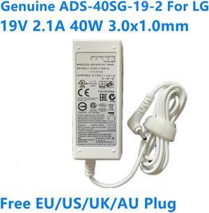 OIAGLH ADS-40SG-19-2 19040G 19V 2.1A 40W 3.0x1.0mm EAY63128802 LCAP25B AC Adapter For GRAM 15Z980 14Z970 Laptop Charger