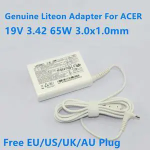 OIAGLH Liteon PA-1650-80 19V 3.42A 65W AC Adapter For  S3 S5 S7 S7-391 ULTRABOOK W710 Series Laptop Power Charger