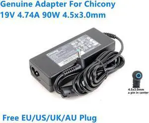 OIAGLH 19V 4.74A 90W 4.5x3.0mm CHICONY A10-090P3A A090A076L Power Supply AC Adapter For Laptop Charger