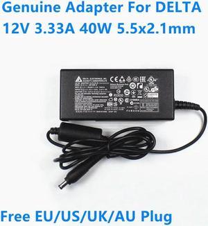 OIAGLH DELTA ADP-40DD B 12V 3.33A 40W 5.5x2.1mm PA-1041-0 AC Adapter For MONITOR S2240LC PA-1041-71 Power Supply Charger