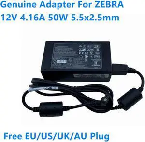 OIAGLH 12V 4.16A 50W SAWA-56-41612A PWR-BGA12V50W0WW Power Supply AC Adapter For MC55A0 MC3190 MC9190 Printer Charger