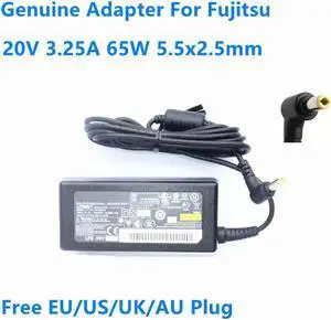 OIAGLH 20V 3.25A 65W 5.5x2.5mm LITEON PA-1650-65 DELTA ADP-65HB AD Power Supply AC Adapter For Fujitsu Laptop Charger