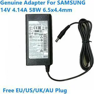 OIAGLH A5814_FPN A5814_DSM 14V 4.143A 4.14A 58W AC Adapter For T24C730ND T24C550ND T27C350EW LCD Monitor Power Charger