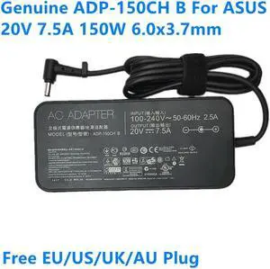 OIAGLH ADP-150CH B 20V 7.5A 150W 6.0x3.7mm A18-150P1A AC Adapter Charger For TUF Gaming FX505DT ROG G531GT GL731GT Laptop