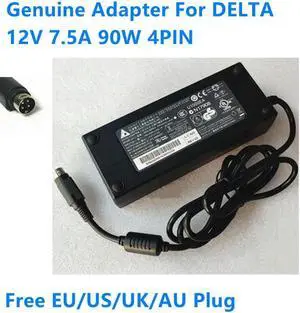 OIAGLH DELTA 12V 7.5A 4PIN 90W DPS-90FB A Power Supply AC Adapter Charger