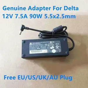 OIAGLH 12V 7.5A 7A 90W 5.5x2.5mm Delta DPS-90FB A DPS-90AB-3 AC Adapter For QNAP TS-451 NAS Server Laptop Power Supply Charger
