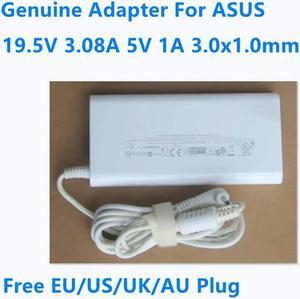 OIAGLH 19.5V 3.08A USB 5V 1A 3.0x1.0mm ADP-65NH A Power Supply AC Adapter For Tablet Laptop Charger