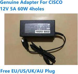 OIAGLH 12V 5A 60W 4holes FA060LS1-01 Power Supply AC Adapter For 5506 ASA-5506X ASA5506-PWR-AC FLEXTRONICS Charger