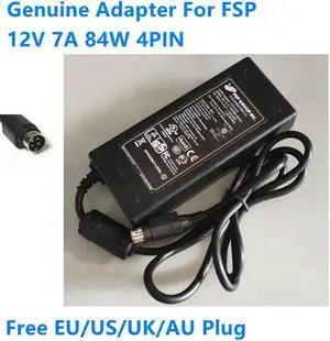 OIAGLH 12V 7A 84W 4PIN FSP084-DMAA1 FSP084-1ADC11 Power Supply AC Adapter For Laptop Charger