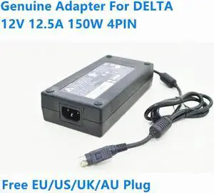 OIAGLH DELTA 12V 12.5A 150W DPS-150NB-1B AC Adapter For QNAP TS-412 NAS TS-410  Surveillance Power Supply Charger