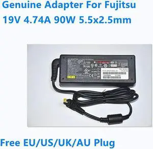 OIAGLH 19V 4.74A 90W ADP-90BE C A13-090P1A Power Supply AC Adapter For Fujitsu LIMITED CP531950-01 CP531943-01 Laptop Charger