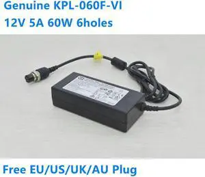 OIAGLH 12V 5A 60W 6holes CWT KPL-060F KPL-060F-VI AC Adapter For  Video Recorder DVR Power Supply Charger
