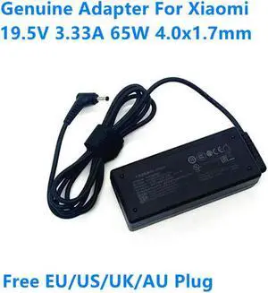 OIAGLH 19.5V 3.33A 65W 4.0x1.7mm PA-1650-70XM A14-065N1A Power Supply AC Adapter For Redmi Book 13 14 Laptop Charger
