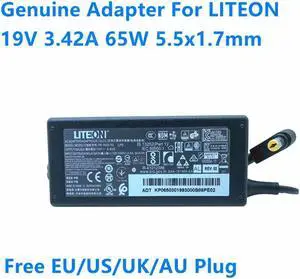 OIAGLH 19V 3.42A 65W LITEON PA-1650-50 LPS Power Supply AC Adapter For Laptop Charger
