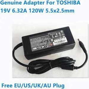 OIAGLH 19V 6.32A 120W PA5083U-1ACA PA5181U-1ACA PA3717E-1AC3 Power Supply AC Adapter For  Satellite Laptop Charger