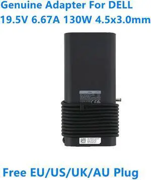 OIAGLH 19.5V 6.67A 130W 4.5x3.0mm DA130PM130 HA130PM130 Power Supply AC Adapter For XPS 15 9530 9550 9560 Laptop Charger