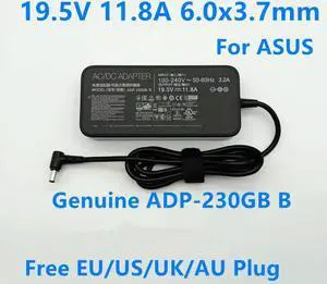 OIAGLH Laptop Power Supply ADP-230GB B For 19.5V 11.8A AC Adapter Charger GL703 GL504 GX531GM GX501 ROG STRIX GL703GS-DS74