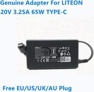 OIAGLH 20V 3.25A 65W 5V 3A 15W Type-C USB-C PA-1650-58 Power Supply AC Adapter For LITEON Laptop Charger