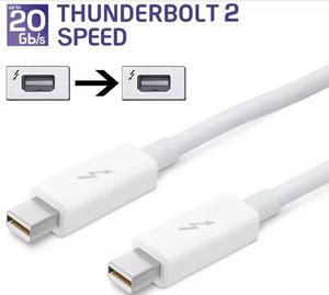 XYFEE Thunderbolt 2 to Thunderbolt 2 Cable20Gbps 2M For Apple MacBook Air ProiMac