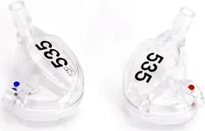Transparent Earphones Shell Case for Shure SE535 Earphones Shell Replacement BA Drivers Shell Housing