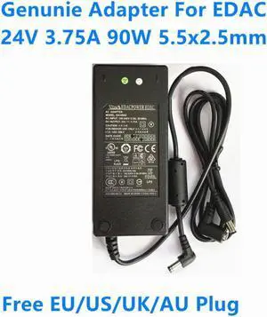 Genunie For EDAC EA10952 90W 24V 3.75A EA10952E EA10953 EXA0904YJ Power Supply AC Adapter ENERTRONIX Laptop Charger EA11013C-240