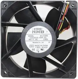 for NMB 12CM 12038VA-48R-GL 12038 48V 0.90A 3WIRE 120MM Waterproof IP55 Cooling Fan 4715VL-07W-B69