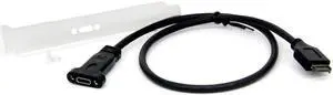 Motherboard Expansion Cable USB 3.1 Front Panel Header Type E Male to Usb-C Type C Female Computer Connector 50cm