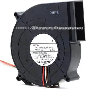 NMB 10025 10CM BG1002-B044-P0S 02 12V 0.75A 4 Wires PWM Case Fan