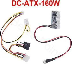 DC-ATX-160W high power 24pin DC ATX PSU 12V DC Input 160W Peak Output Switch DC-DC ATX Pico PSU MINI ITX PC Power Supply