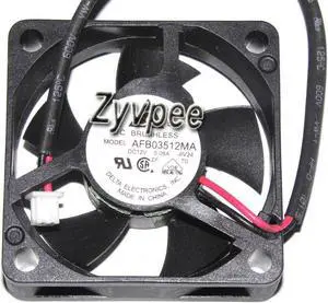Delta 35*10MM AFB03512MA 12V 0.08A 2 Wires 2 pins 3.5CM case fan,switch fan,router cooler