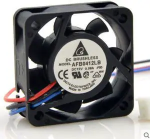 40MM Delta Ultra-Silent Cooling AFB0412LB 4015 12V 0.09A 3 Wires 4CM Case FAN 40*15mm