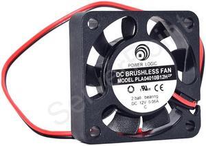 PLA04010B12H DC 12V 0.06A 40x40x10mm 2-Wire Server Cooling Fan