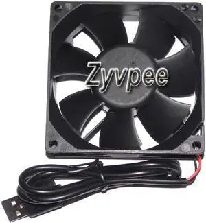 80mm 8025  AFB0805M DC5V 0.55A 2 Wires USB 8CM Cooling Fan